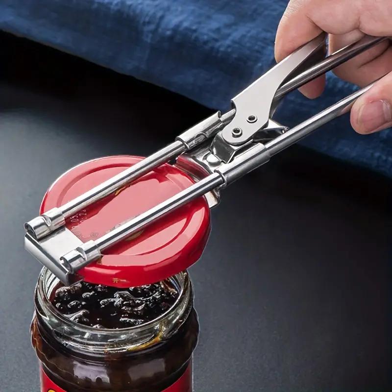 Adjustable Stainless Steel Jar Opener For Easy Bottle Lid Removal_voghion.com