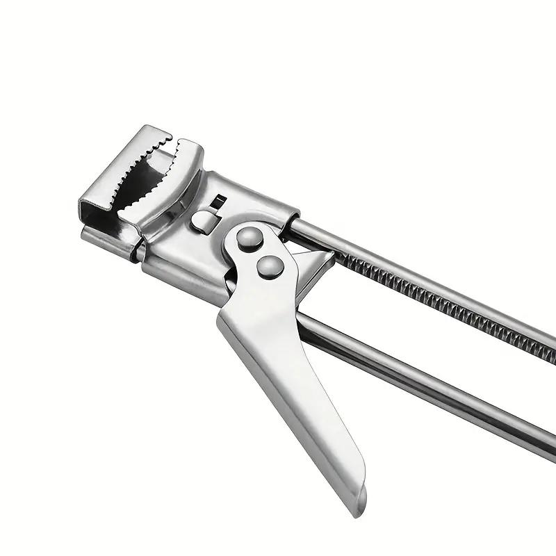 Adjustable Stainless Steel Jar Opener For Easy Bottle Lid Removal_voghion.com