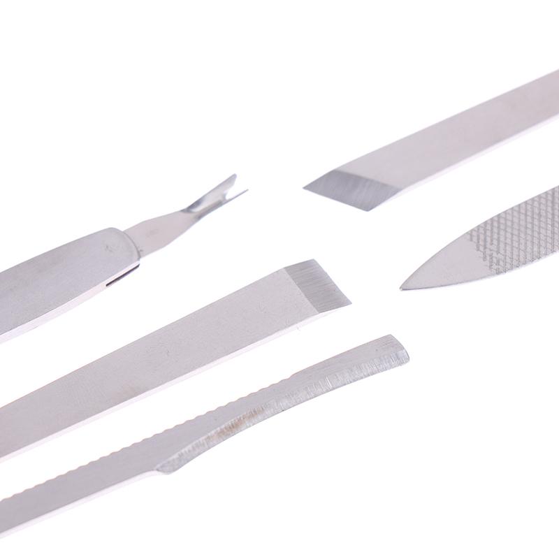 Semplice lima per unghie, forchetta per pelle morta, strumento per manicure e pedicure, coltello per pedicure, strumento di bellezza_voghion.com