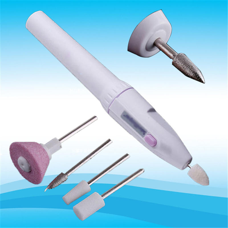 Electric Nail Art Drill Tips Manicure Set Kit File Nail Grinder Polisher Tool Pedicure Drill Machine_voghion.com