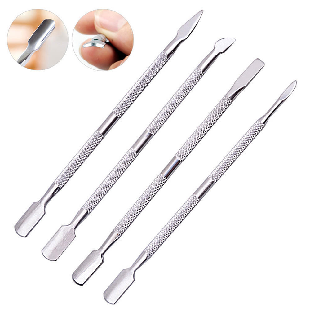 Double Ended Cuticle Pusher Set For Professional Nail Care_voghion.com