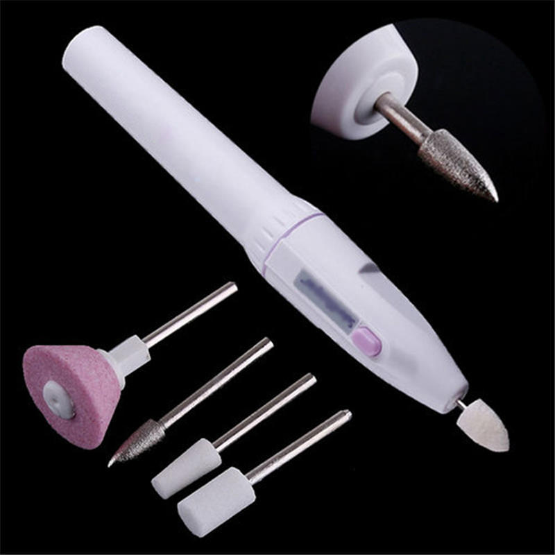 Electric Nail Drill Kit Professional Manicure Polisher Grinder Tool_voghion.com